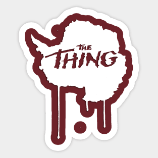 THE THING Sticker